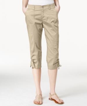 Lee Platinum Cropped Drawstring Pants