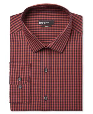 Bar Iii Men's Slim-fit Dobby Gingham Dress Shirt, Only At Macy's