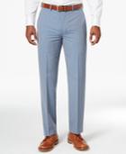 Sean John Men's Classic-fit Light Blue Pinstripe Suit Pants