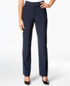 Jm Collection Straight-leg Pants, Only At Macy's