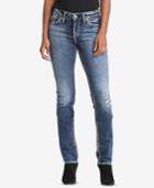Silver Jeans Co. Elyse Curvy-fit Relaxed Straight-leg Jeans