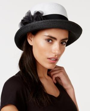 Nine West Flower Pin Cloche