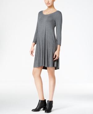 Style & Co. Three-quarter-sleeve Shift Dress, Only At Macy's