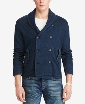 Polo Ralph Lauren Men's Indigo Cardigan