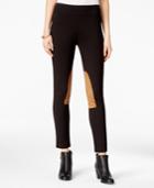 G.h. Bass & Co. Ponte Faux-suede Leggings