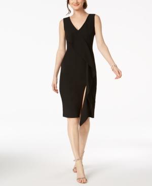 Ivanka Trump Ruffle Sheath Dress