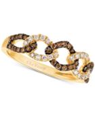 Le Vian Chocolatier Diamond Linked Ring (1/3 Ct. T.w.) In 14k Gold
