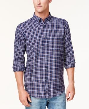 Club Room Men's Buffalo Flannel Plaid Shirt, Created For Macy's