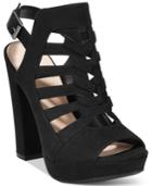Bar Iii Nerisa Block Heel Platform Dress Sandals, Only At Macy's Women's Shoes