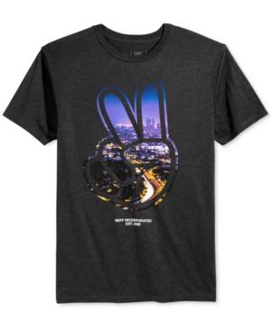 Neff Men's Paz Lapse Graphic-print Logo T-shirt
