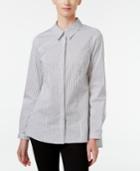 Ny Collection Striped Blouse