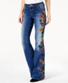 Anna Sui Loves Inc International Concepts Embroidered Bootcut Jeans, Created For Macy's