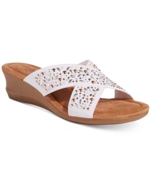 Impo Gypsy Embellished Wedge Sandals Women's Shoes