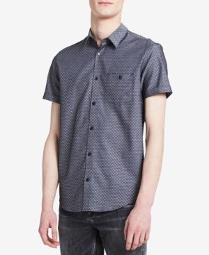 Calvin Klein Men's Dobby Diamond Shirt