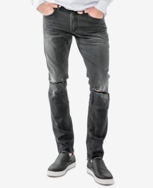 Silver Jeans Co. Men's Taavi Slim-fit Stretch Ripped Jeans