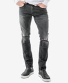 Silver Jeans Co. Men's Taavi Slim-fit Stretch Ripped Jeans