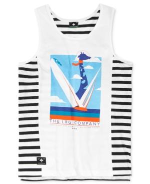 Lrg Men's Graphic-print Stripe Tank
