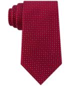 Tommy Hilfiger Men's Red Micro Neat Tie