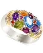 Effy Multi-stone Ring In 18k Gold Over Sterling Silver (3-1/3 Ct. T.w.)
