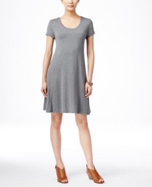 Style & Co Petite Short-sleeve A-line Dress, Created For Macy's