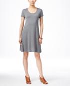 Style & Co Petite Short-sleeve A-line Dress, Created For Macy's