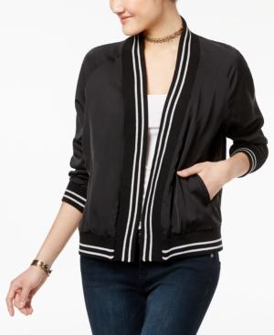 One Hart Juniors' Open-front Bomber Jacket, Only At Macy's