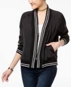 One Hart Juniors' Open-front Bomber Jacket, Only At Macy's