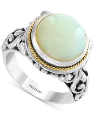 Effy Opal 18 Statement Ring (4-1/2 Ct. T.w.) In Sterling Silver & 18k Gold