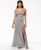 B Darlin Juniors' Sequined Sweetheart Gown, A Macy's Exclusive Style