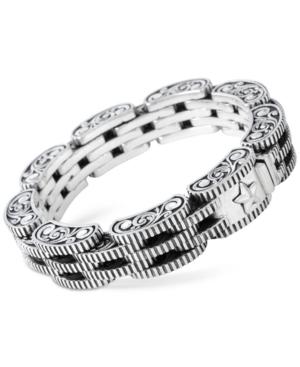 King Baby Men's Rotor Link Bracelet In Sterling Silver