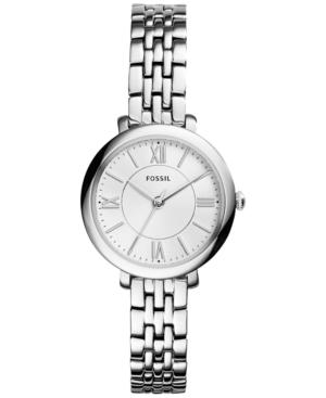 Fossil Women's Mini Jacqueline Stainless Steel Bracelet Watch 26mm Es3797