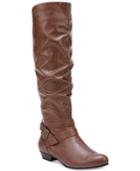 Fergalicious Lara Wide-calf Slouchy Boots Women's Shoes