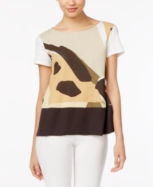 Weekend Max Mara Lucerna Cotton Printed T-shirt