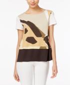 Weekend Max Mara Lucerna Cotton Printed T-shirt