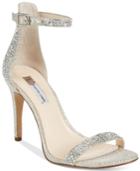 Inc International Concepts Women's Roriee Rhinestone Ankle-strap Dress Sandals, Only At Macy's Women's Shoes