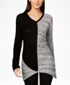 Calvin Klein Jeans Colorblocked Handkerchief-hem Sweater