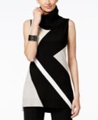 Inc International Concepts Colorblocked Sleeveless Tunic, Only At Macy's