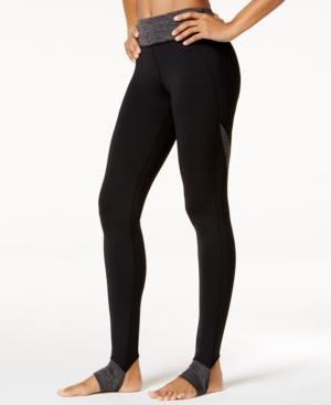 Gaiam Om Panel Barre Stirrup Leggings
