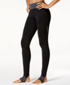 Gaiam Om Panel Barre Stirrup Leggings