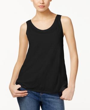 Eileen Fisher System Organic Linen Tank Top, Regular & Petite