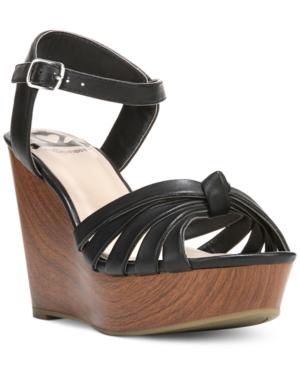 Fergalicious Willa Platform Wedge Sandals Women's Shoes