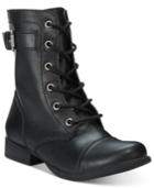 American Rag Faylln Combat Booties, Only At Macy's Women's Shoes