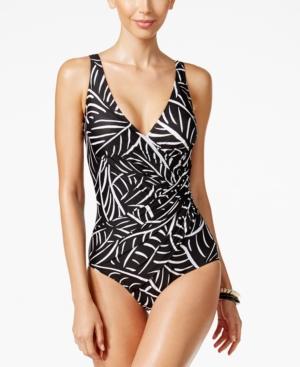 Miraclesuit Hard To Be Leaf Tummy Control One-piece Swimsuit Women's Swimsuit
