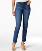Style & Co. Petite Riverside Wash Slim-leg Jeans, Only At Macy's