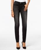 Style & Co. Curvy Black Jewel Wash Skinny Jeans, Only At Macy's