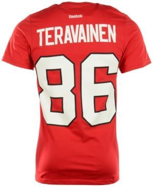 Reebok Men's Short-sleeve Teuvo Teravainen Chicago Blackhawks Nhl Player T-shirt