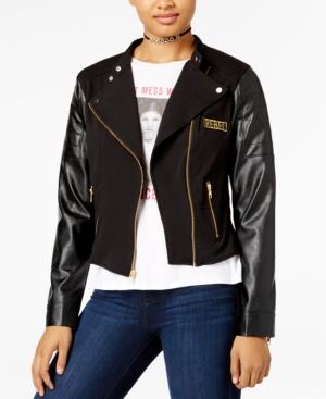 Star Wars Juniors' Mixed-media Moto Jacket