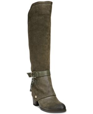 Fergie Total Cuffed Knee-high Boots Women's Shoes