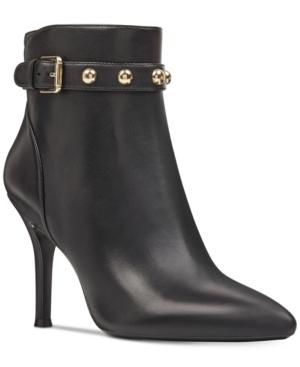 Nine West Fatrina Studded Booties Women's Shoes