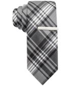 Alfani Stevie Plaid Skinny Tie, Only At Macy's